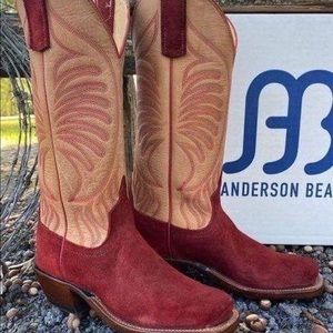 Anderson Bean Red Hot Waxy boots